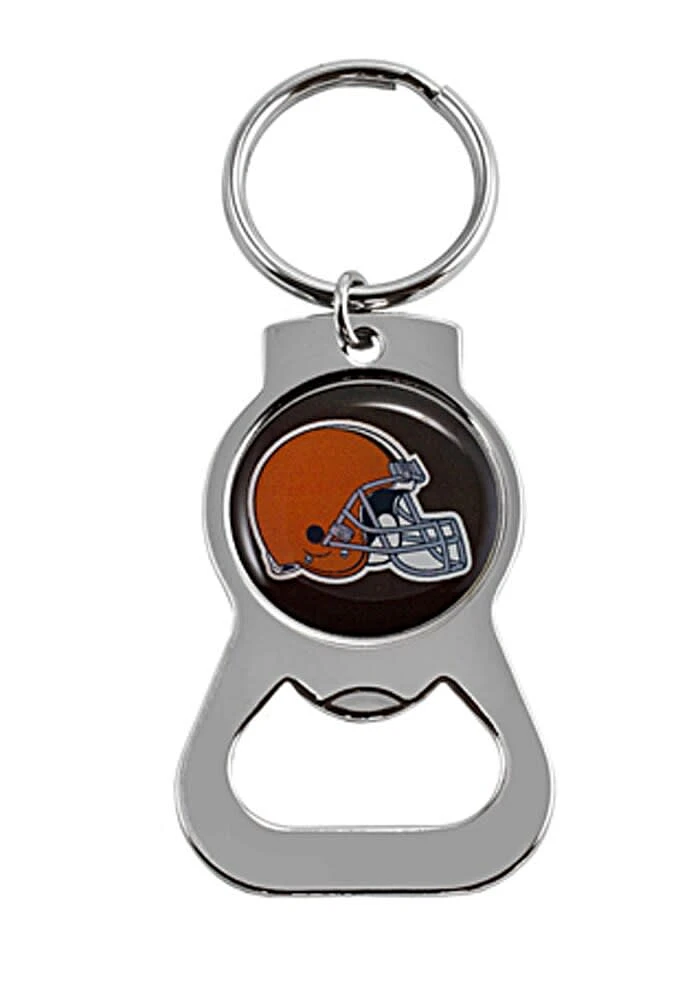 Cleveland Browns Bottle Opener Keychain - Black