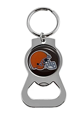 Cleveland Browns Bottle Opener Keychain - Black