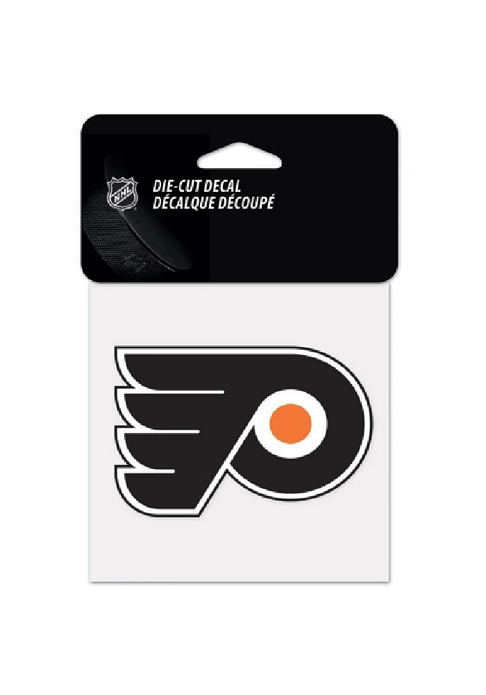Philadelphia Flyers 4x4 Auto Decal - Black