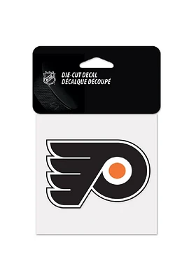 Philadelphia Flyers 4x4 Auto Decal - Black