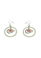 Kansas City Chiefs Floating Logo Womens Earrings