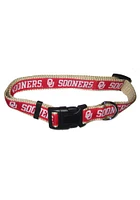 Oklahoma Sooners Adjustable Pet Collar