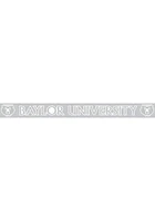 Baylor Bears 2x19 White Auto Strip - White
