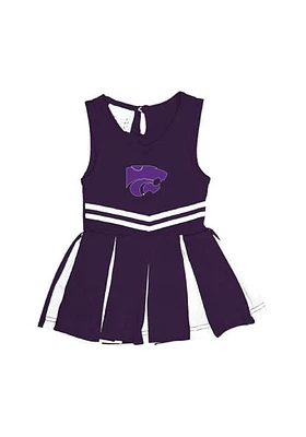 K-State Wildcats Baby Purple Logo Cheer Set