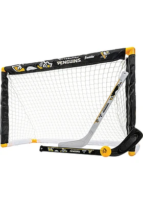 Pittsburgh Penguins Mini Hockey Goal Set Hockey Stick