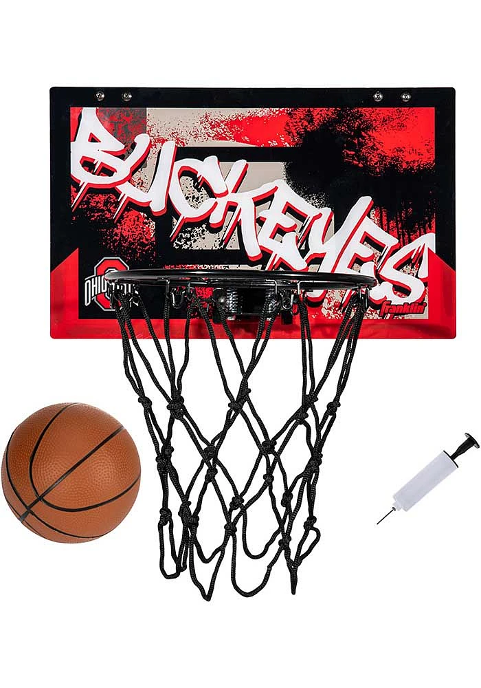 Ohio State Buckeyes Over The Door Hoops Basketball Set