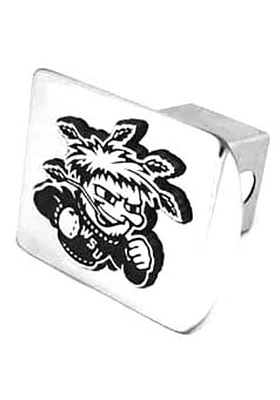 Wichita State Shockers Chrome Car Accessory Hitch Cover
