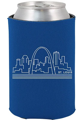 St Louis City Skyline Can Coolie - Blue