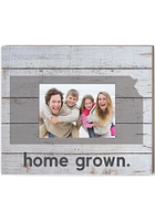 Kansas Whitewash Slat Photo Frame Picture Frame - Grey
