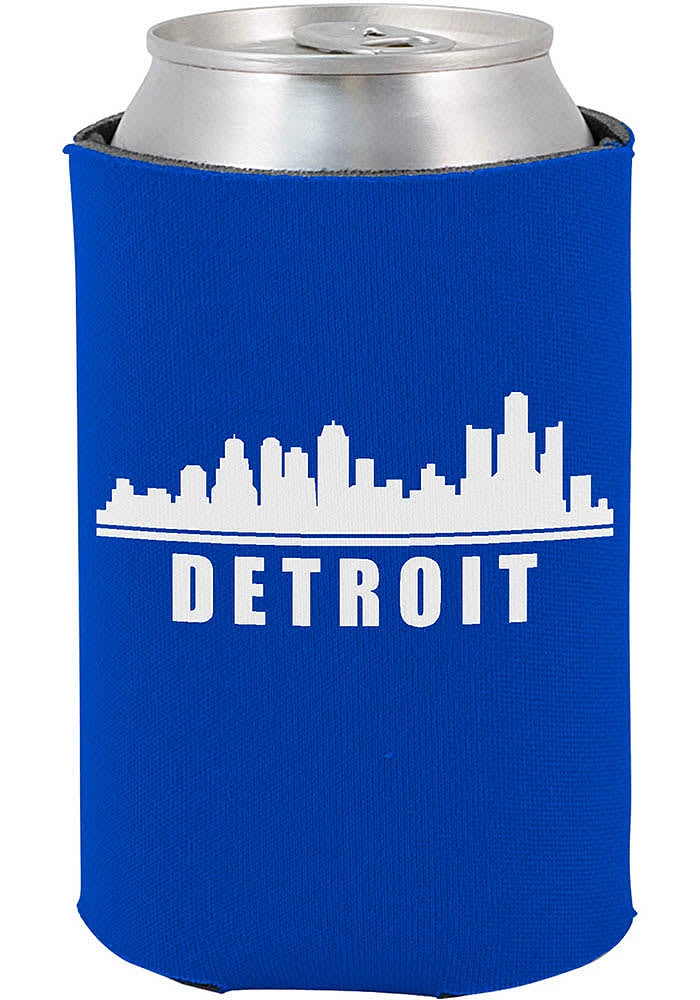 Detroit Skyline Coolie - Blue