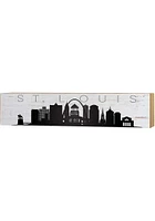 KH Sports Fan St Louis Skyline Sign - White