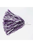 Local Gear Purple and White Pom Poms