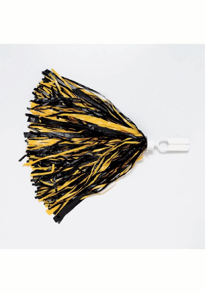 Local Gear Black and Gold Pom Poms