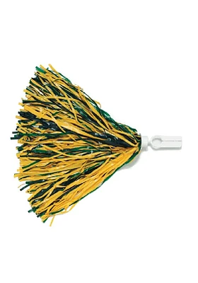 Local Gear Dark Green and Bright Gold Pom Poms