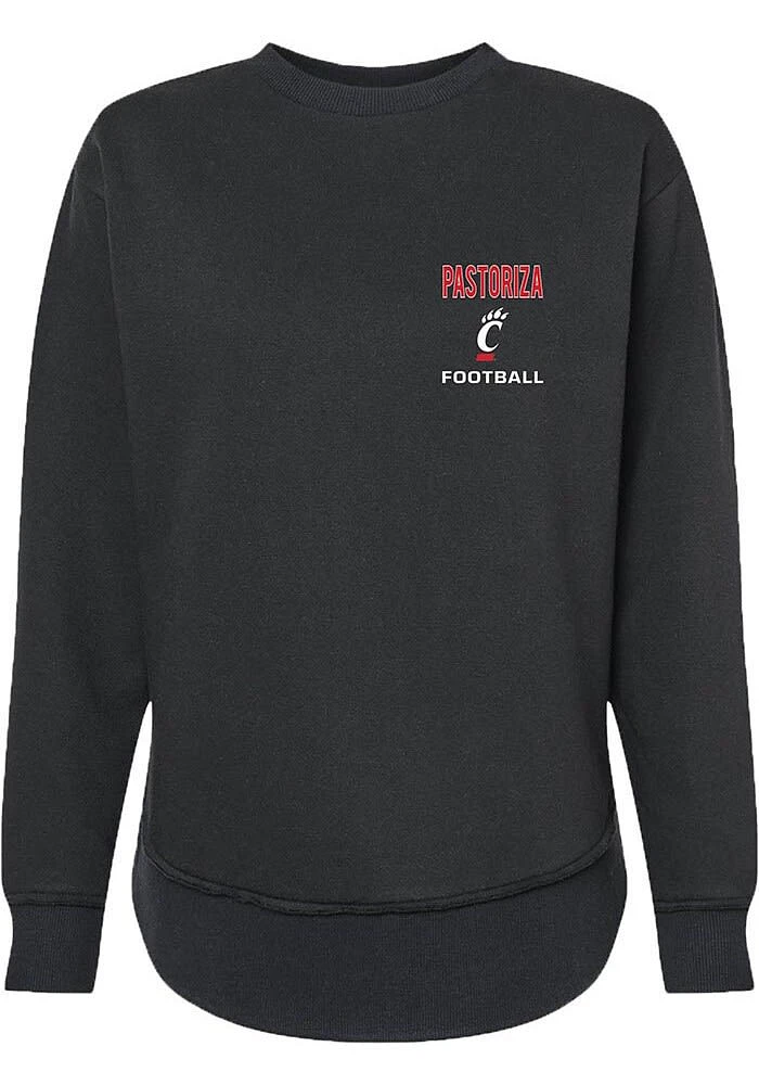 Aiden Pastoriza  Rally Cincinnati Bearcats Womens NIL Embroidered Crew Sweatshirt