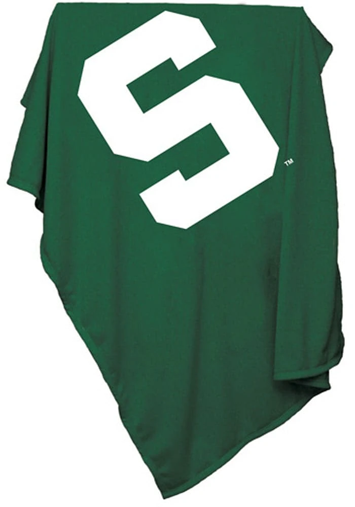 Michigan State Spartans Team Logo Sweatshirt Blanket