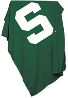 Michigan State Spartans Team Logo Sweatshirt Blanket