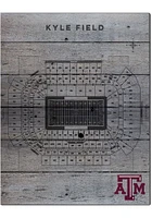 KH Sports Fan Texas A&M Aggies 16x20 Seating Chart Sign - Grey