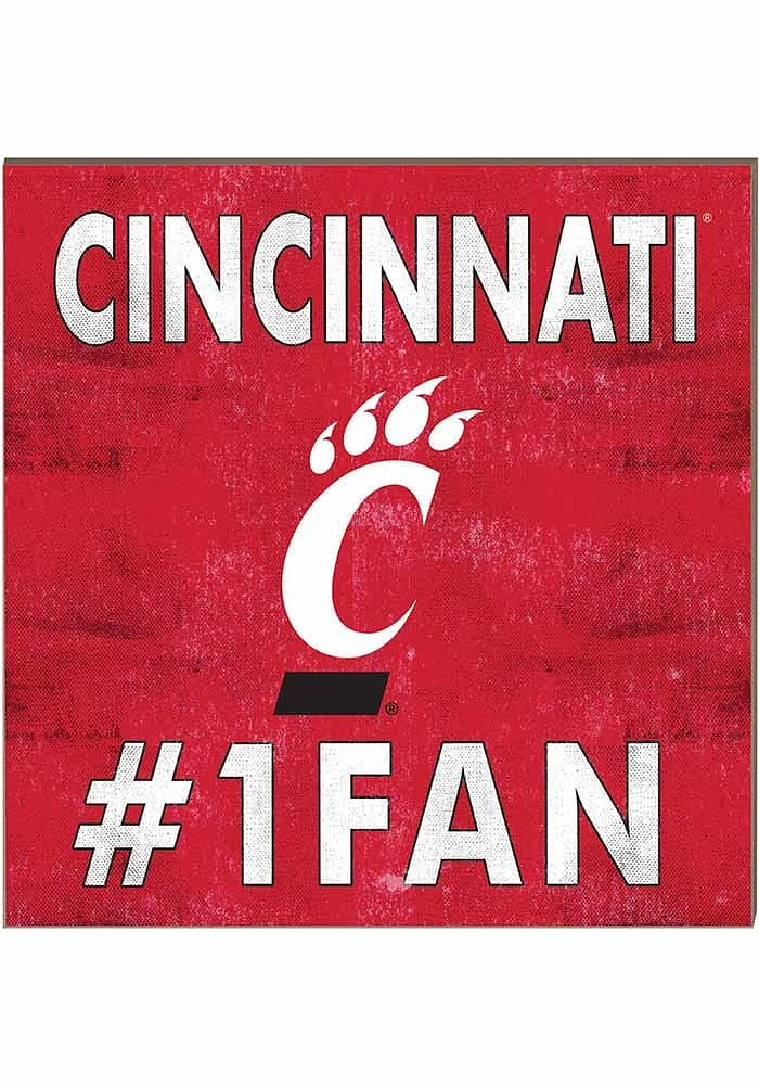 Jardine Associates Cincinnati Bearcats 10x10 #1 Fan Sign