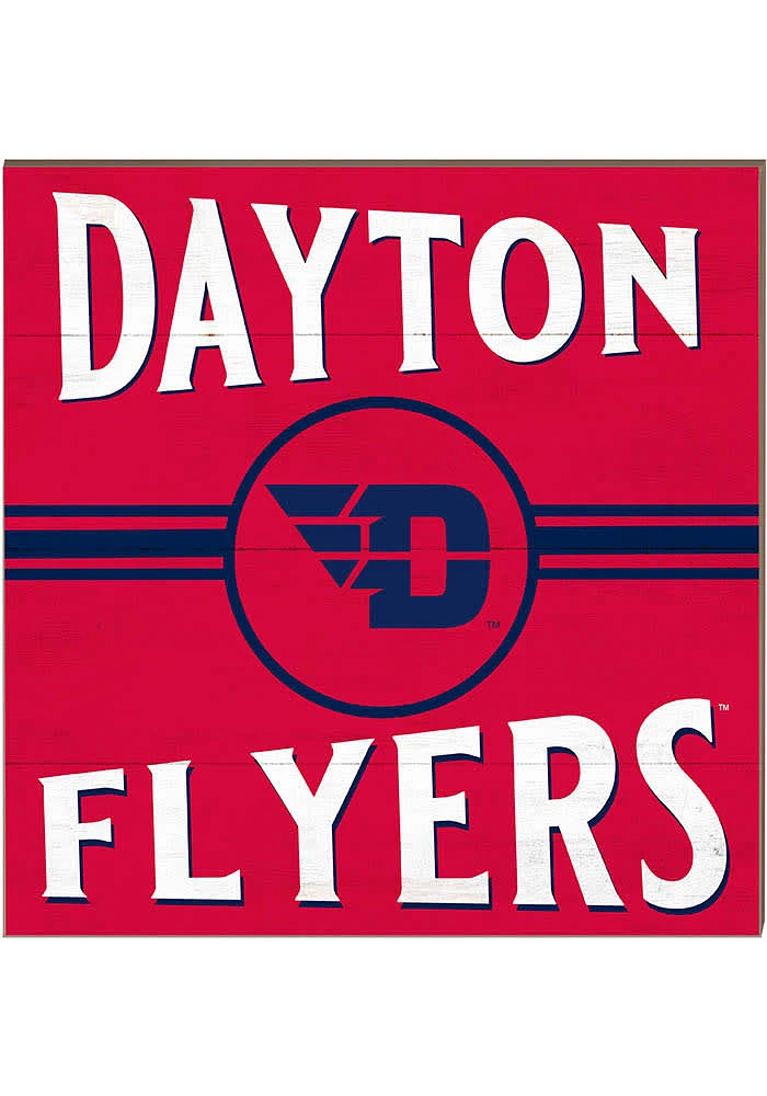 Jardine Associates Dayton Flyers 10x10 Retro Sign