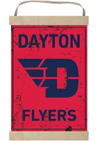 Jardine Associates Dayton Flyers Reversible Retro Banner Sign