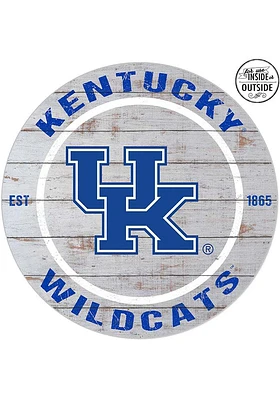 Jardine Associates Kentucky Wildcats 20x20 In Out Weathered Circle Sign