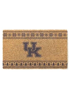 Kentucky Wildcats Holiday Logo Door Mat