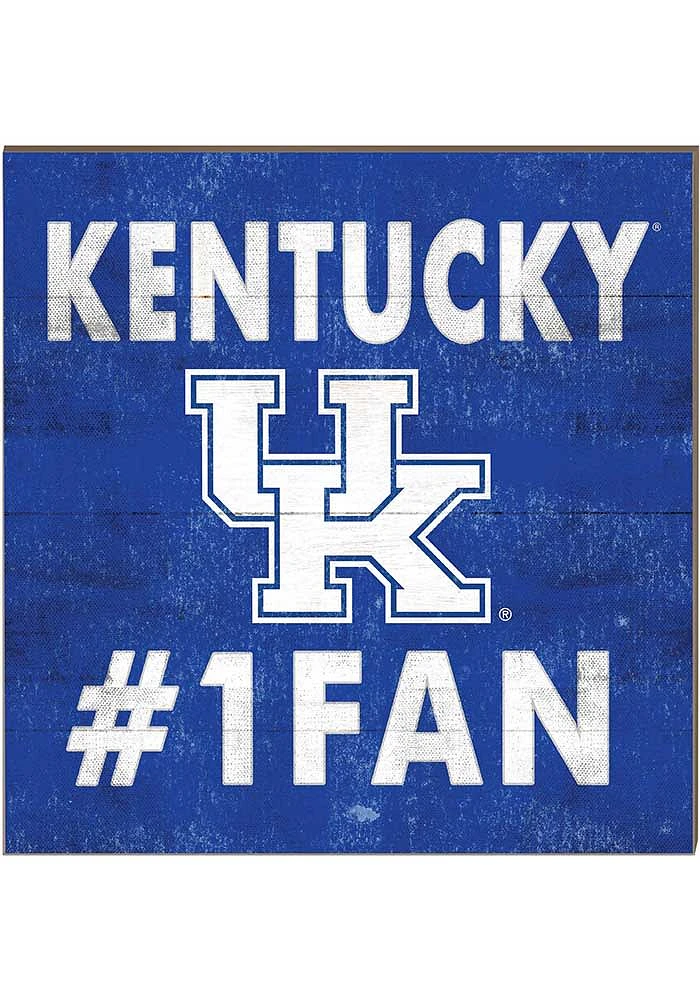 Jardine Associates Kentucky Wildcats 10x10 #1 Fan Sign