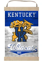 Jardine Associates Kentucky Wildcats Reversible Retro Banner Sign