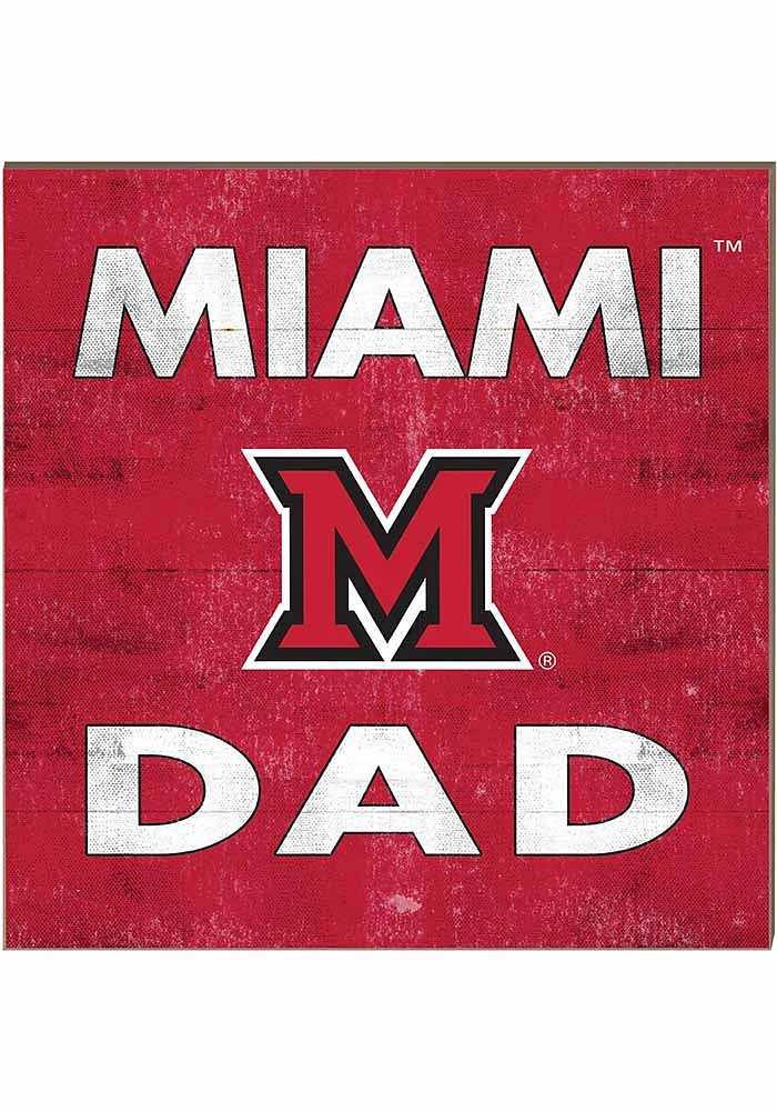 Jardine Associates Miami RedHawks 10x10 Dad Sign