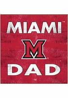 Jardine Associates Miami RedHawks 10x10 Dad Sign