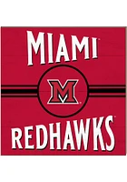 Jardine Associates Miami RedHawks 10x10 Retro Sign