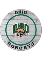 Jardine Associates Ohio Bobcats 20x20 Weathered Circle Sign