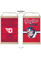 Jardine Associates Dayton Flyers Fight Song Reversible Banner Sign