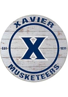 Jardine Associates Xavier Musketeers 20x20 Weathered Circle Sign