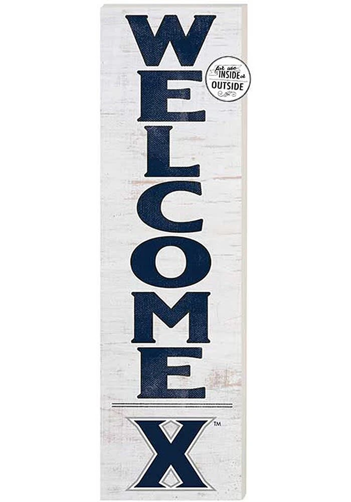 Jardine Associates Xavier Musketeers 10x35 Welcome Sign