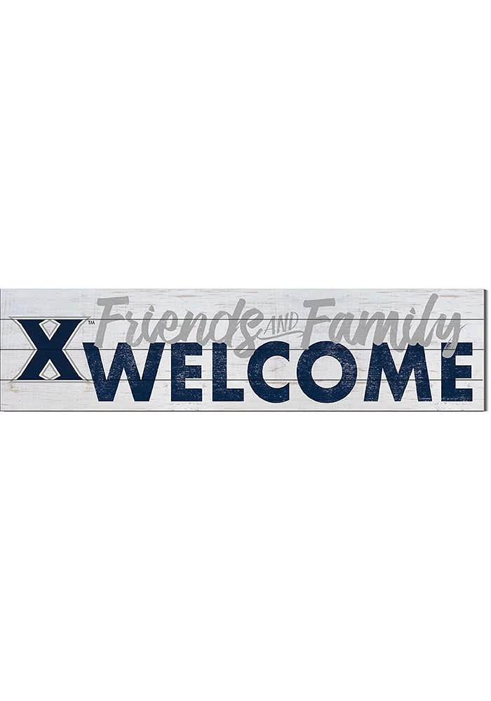 Jardine Associates Xavier Musketeers 40x10 Welcome Sign