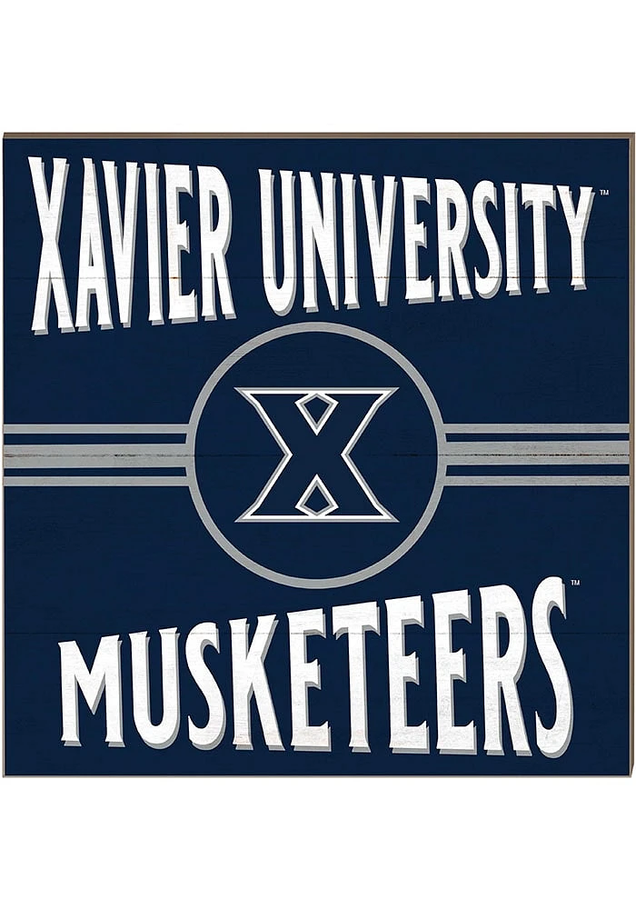 Jardine Associates Xavier Musketeers 10x10 Retro Sign