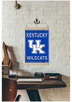 Jardine Associates Kentucky Wildcats Faux Rusted Reversible Banner Sign