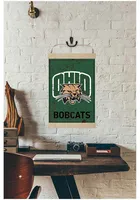 Jardine Associates Ohio Bobcats Faux Rusted Reversible Banner Sign