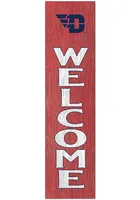 Jardine Associates Dayton Flyers 11x46 Welcome Leaning Sign