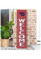 Jardine Associates Dayton Flyers 11x46 Welcome Leaning Sign