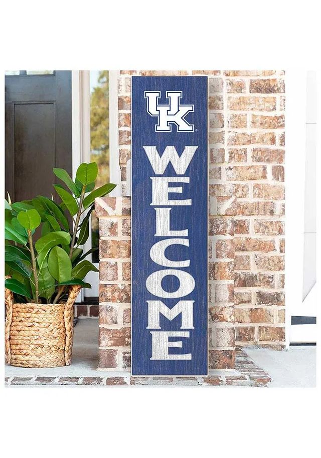 Jardine Associates Kentucky Wildcats 11x46 Welcome Leaning Sign