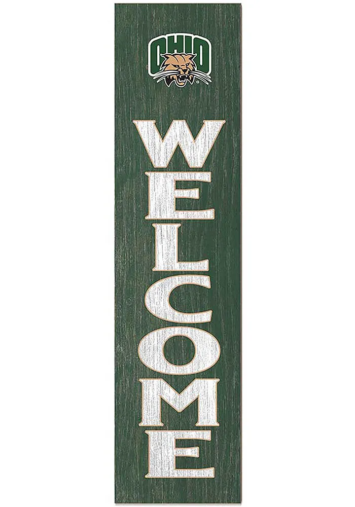 Jardine Associates Ohio Bobcats 11x46 Welcome Leaning Sign