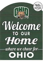 Jardine Associates Ohio Bobcats 16x22 Indoor Outdoor Marquee Sign - Green