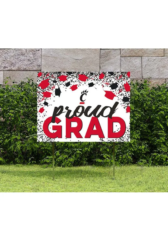 Cincinnati Bearcats 18x24 Confetti Yard Sign