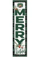 Jardine Associates Ohio Bobcats 11x46 Merry Christmas Leaning Sign