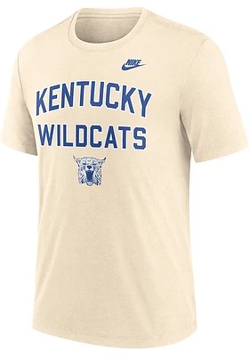 Nike Kentucky Wildcats Natural Legacy Campus Short Sleeve T Shirt