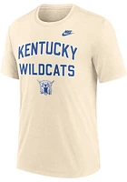 Nike Kentucky Wildcats Natural Legacy Campus Short Sleeve T Shirt