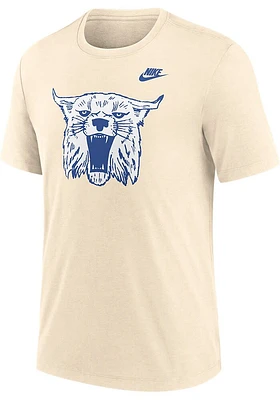 Nike Kentucky Wildcats Natural Legacy Primary Logo Short Sleeve T Shirt